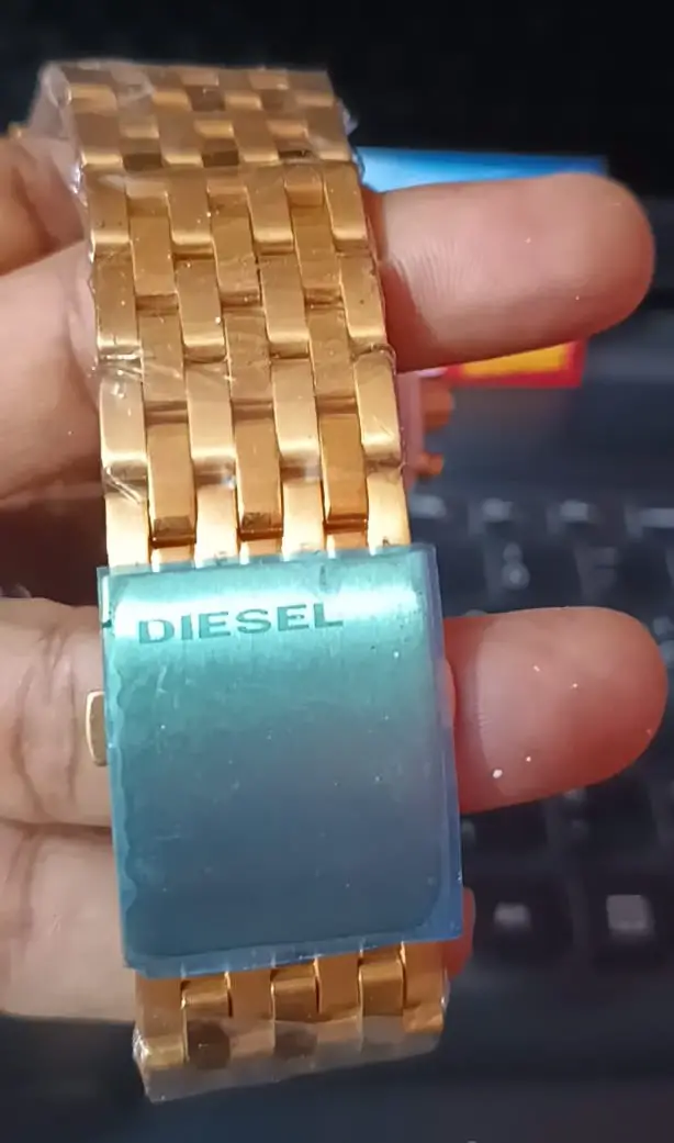 Diesel Reloj Dorado cuarzo acero inoxidable 1 Mes de Garantia Foto 7276231-4.jpg