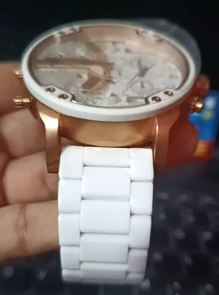 Diesel Reloj Mr. Daddy 2.0 Blanco cuarzo acero inoxidable 1 Mes de Gar Foto 7276233-3.jpg