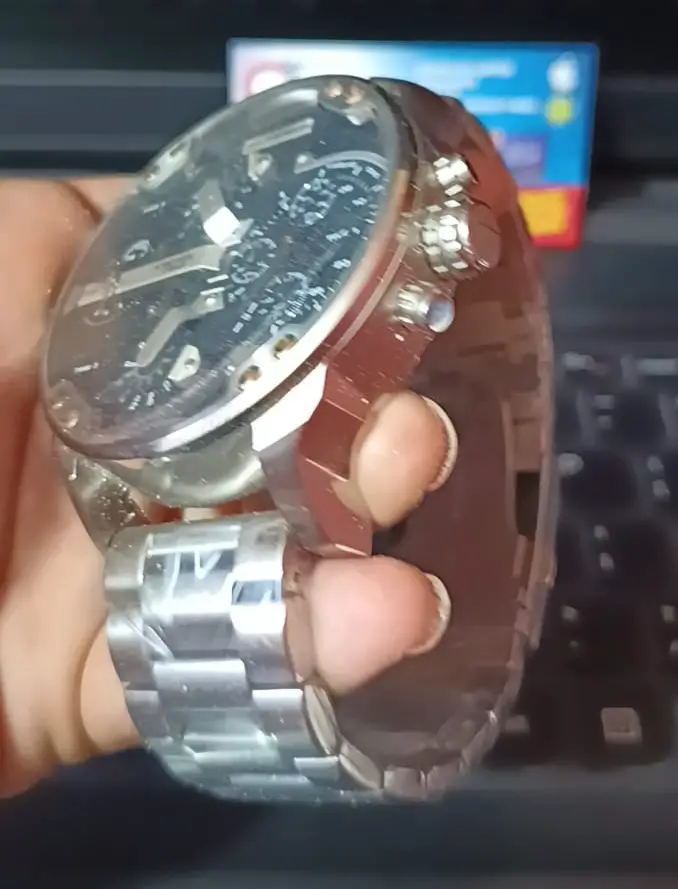 Diesel Reloj Plateado Mr.Daddy 2.0 cuarzo acero inoxidable con cronógr Foto 7276241-2.jpg