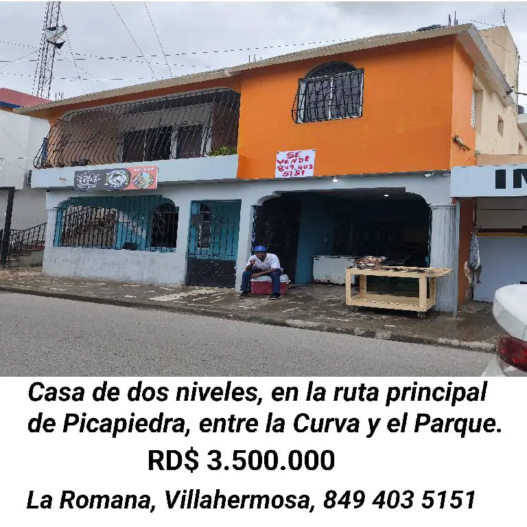 Casa dos niveles en la ruta de Villahermosa La Romana Foto 7276320-1.jpg
