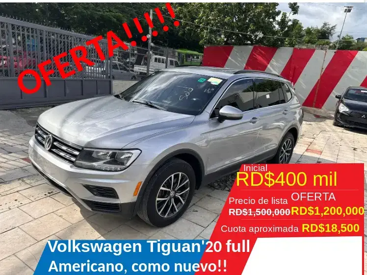 VOLKSWAGUER TIGUAN GRIS 2020 AMERICANO RECIEN IMPORTADO Foto 7276330-1.jpg