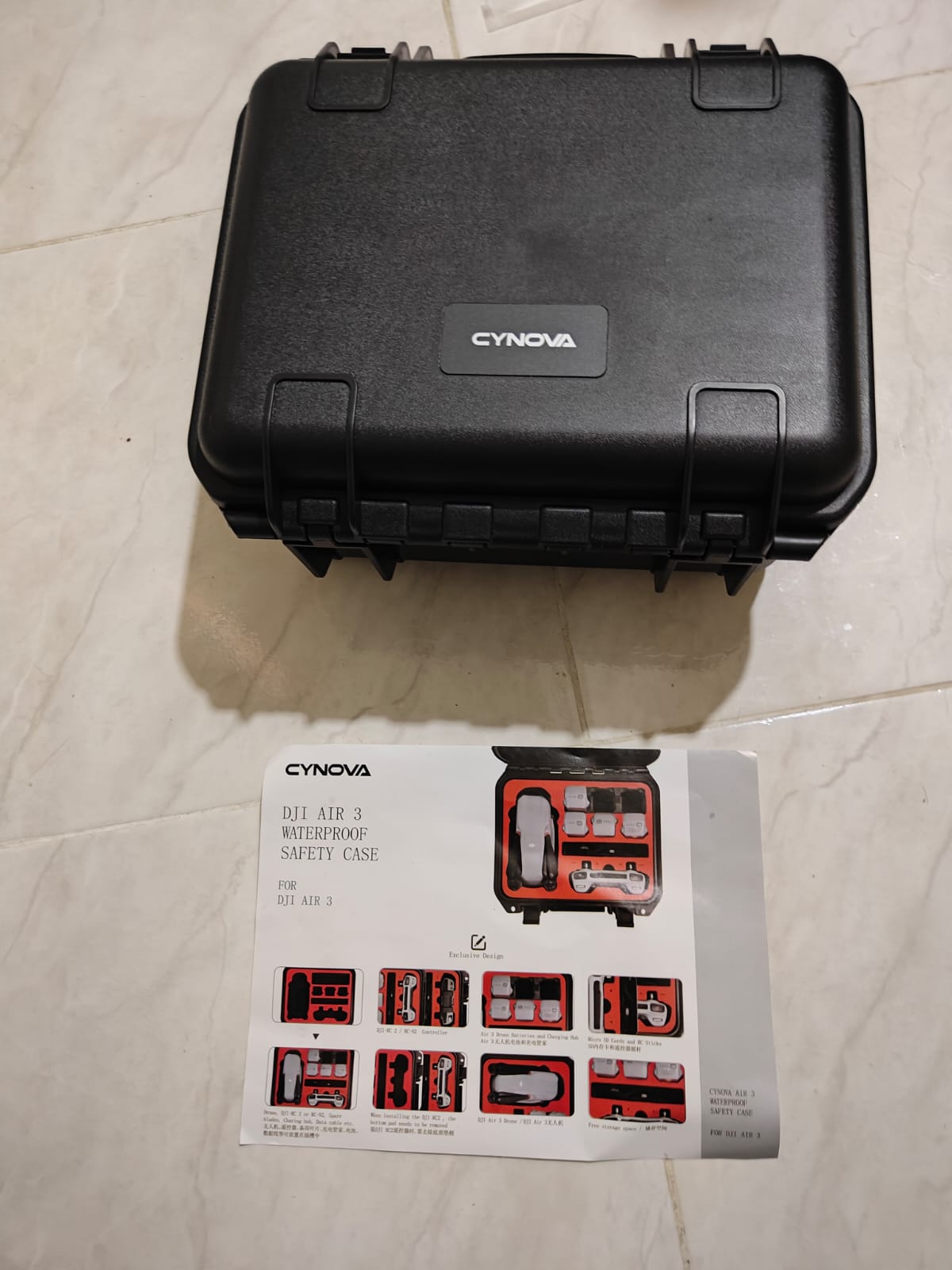 DJI Air 3 3 Baterias 8 Helices Hard Case 2 microSD 128GB 2 cargadores  Foto 7276437-1.jpg