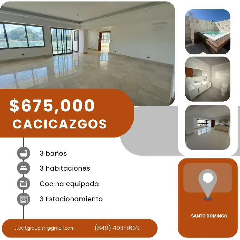 Apartamento de lujo y amplio en Cacicazgos Foto 7276524-1.jpg
