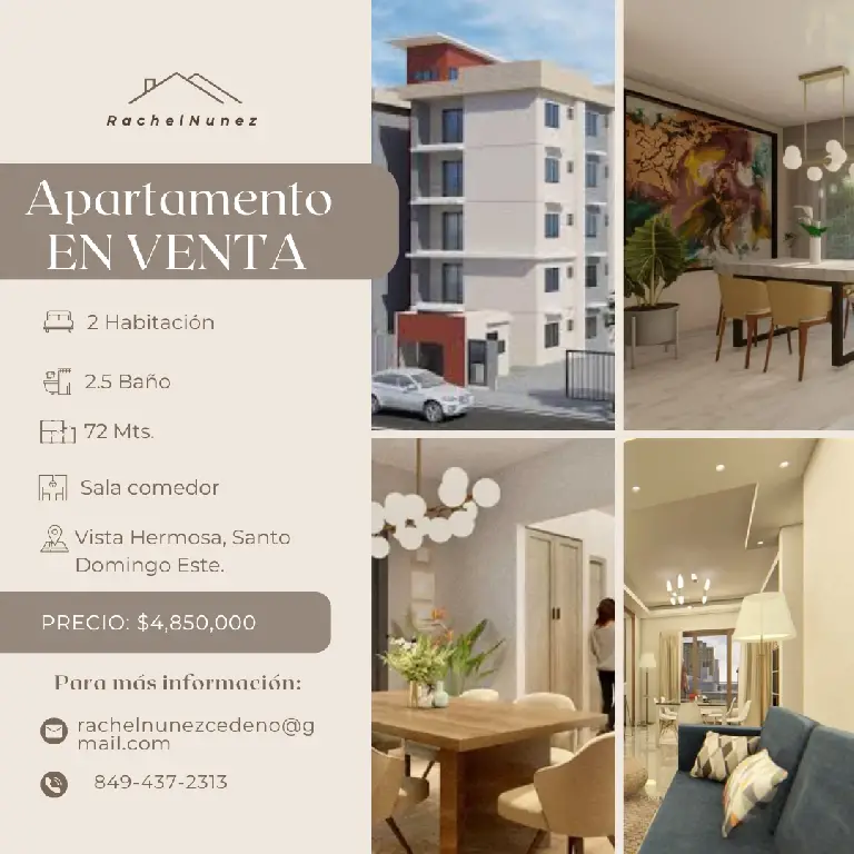 Apartamento de 2 Habitaciones en Venta en Vista Hermosa.  Foto 7276619-1.jpg
