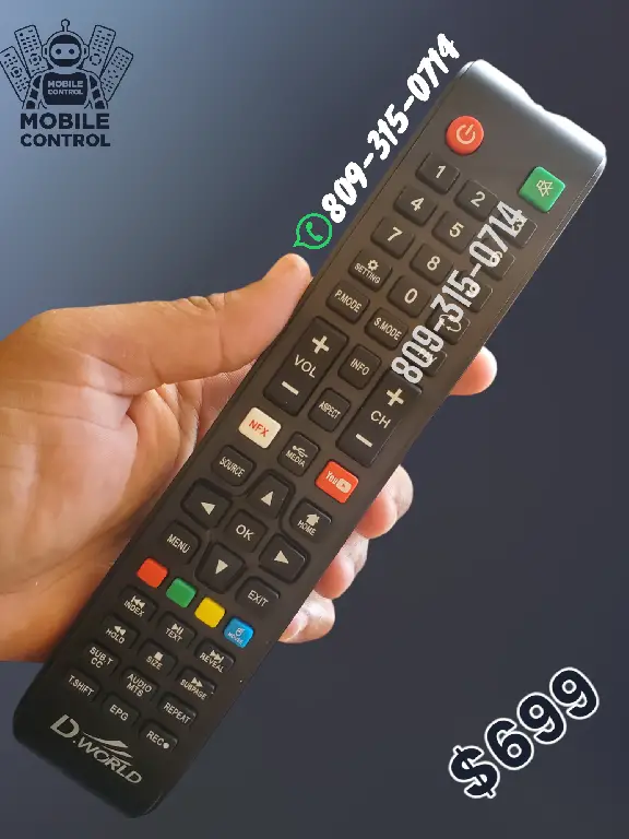 Control D.WORLD para Smart TV  Foto 7276747-1.jpg