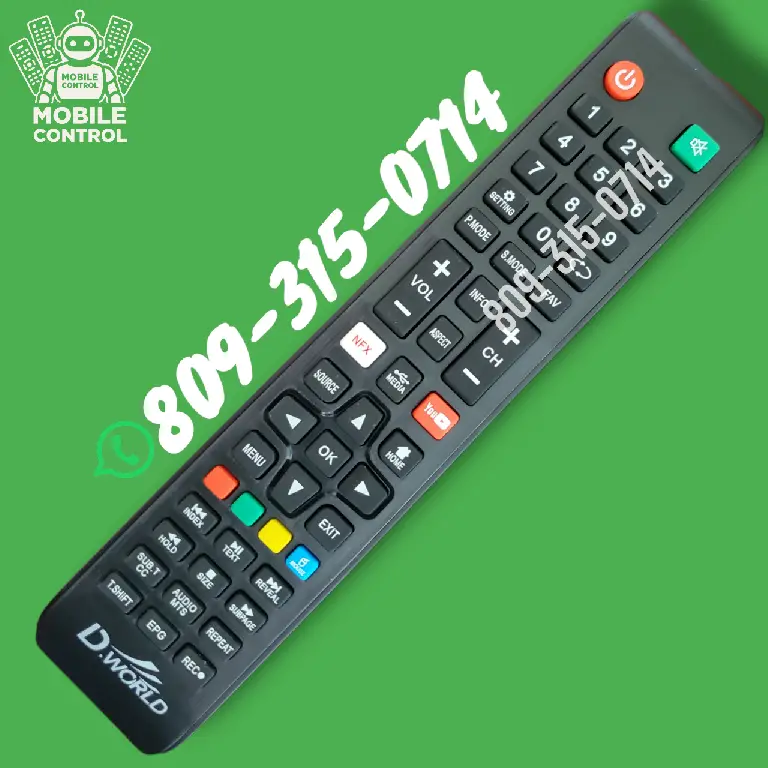 Control D.WORLD para Smart TV original  Foto 7276752-1.jpg