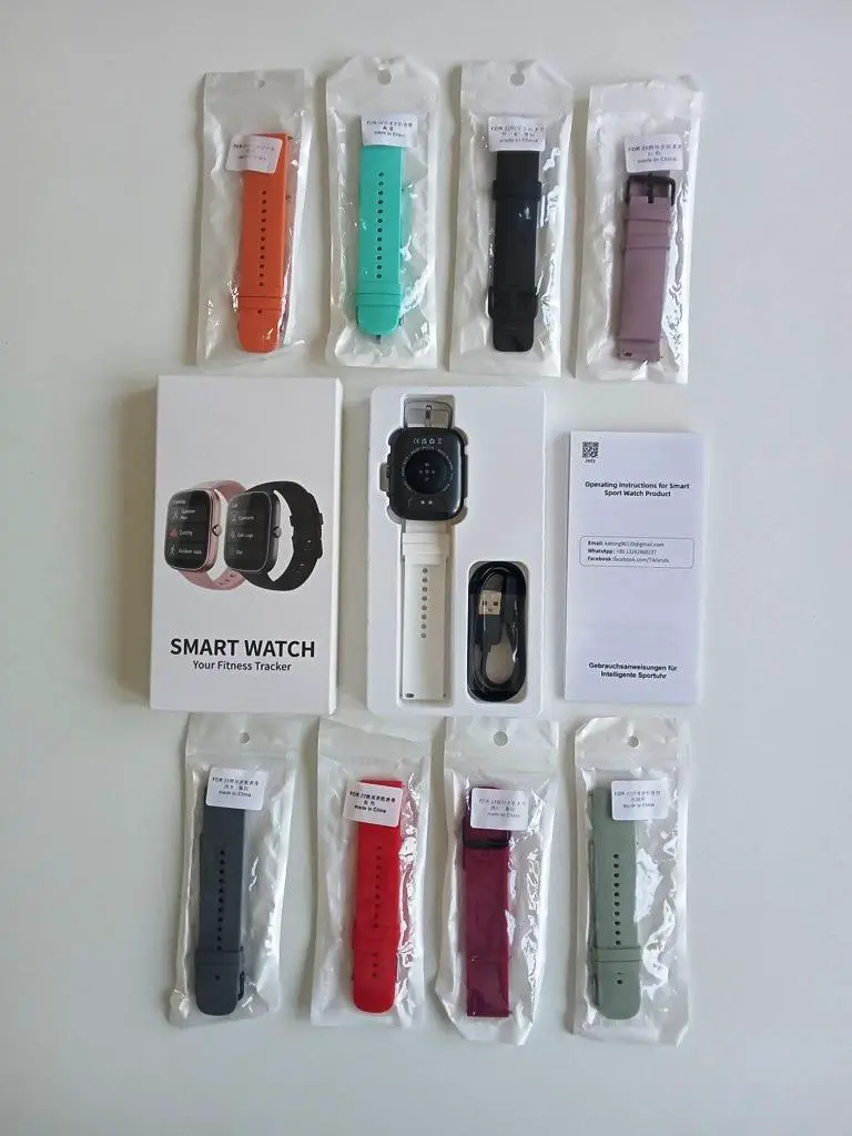 SmartWatch T60  9 Correas intercambiables.  Foto 7276802-1.jpg
