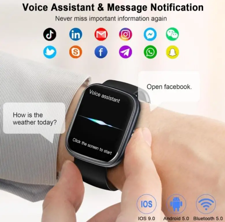 SmartWatch T60  9 Correas intercambiables.  Foto 7276802-8.jpg