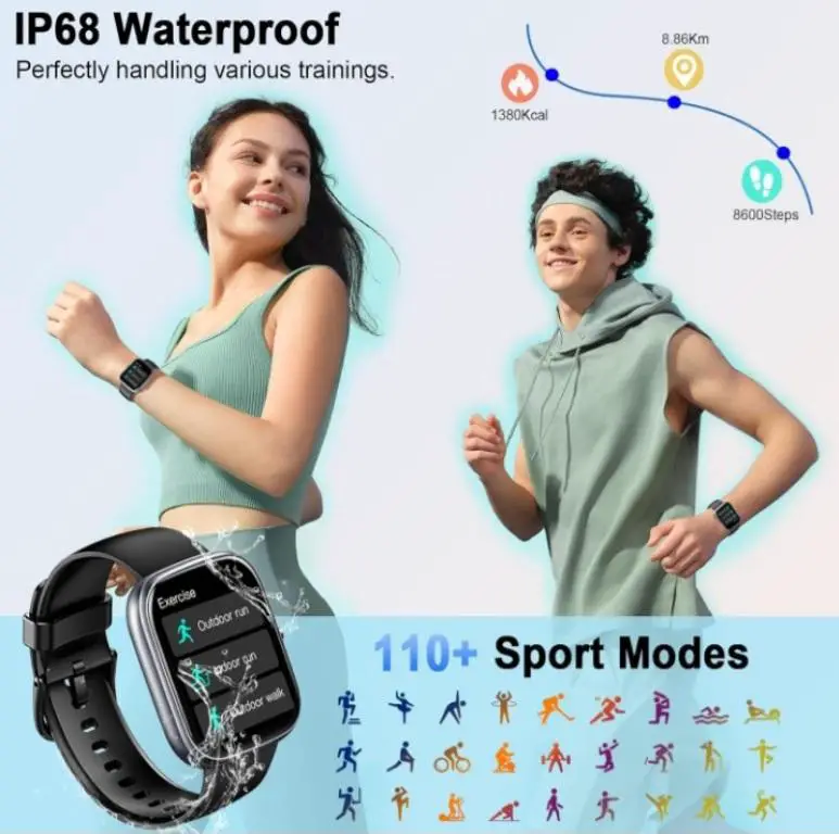 SmartWatch T60  9 Correas intercambiables.  Foto 7276802-9.jpg