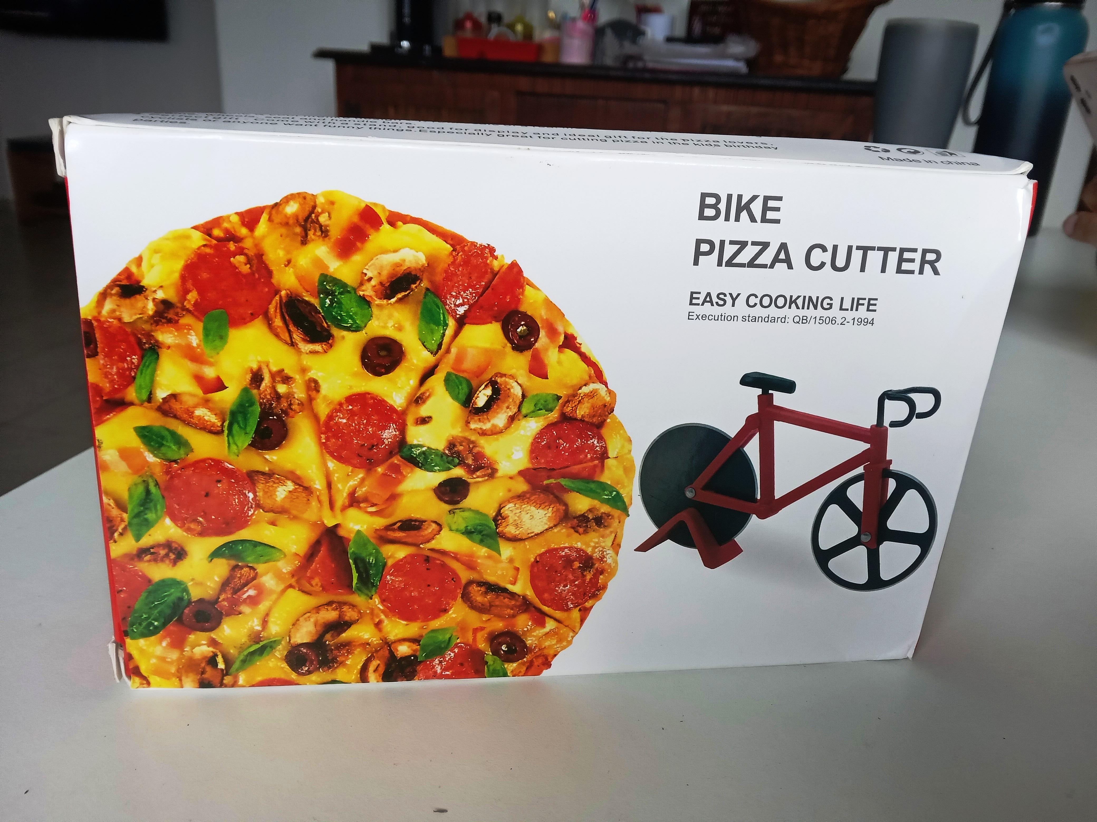 Cortador de pizza en forma de bicicleta  Foto 7276803-5.jpg