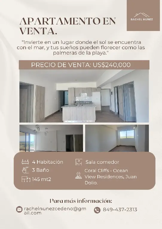 Apartamento de 4 Habitaciones en Venta en Juan Dolio. Foto 7276821-1.jpg