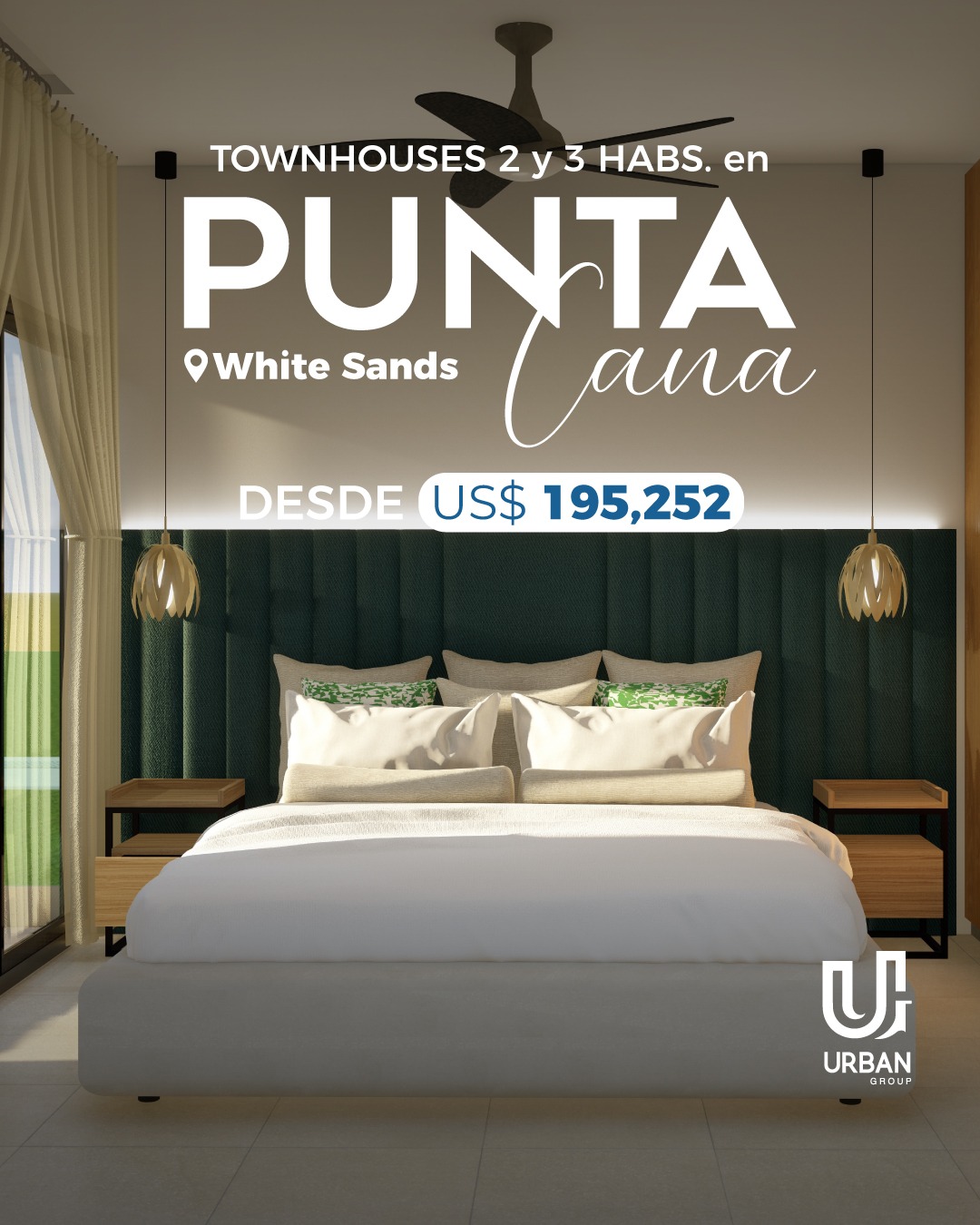 Townhouses de 2 y 3 Habitaciones a 3 mins de la Playa en Punta Cana Foto 7276923-5.jpg