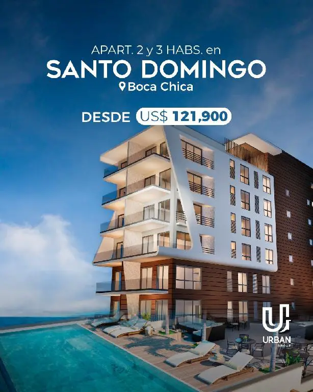 Apartamentos de 1 y 2 Habitaciones Frente al Mar en Boca Chica Foto 7276998-1.jpg