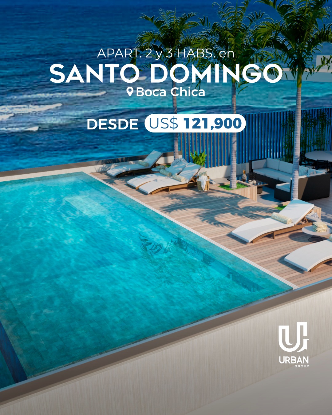 Apartamentos de 1 y 2 Habitaciones Frente al Mar en Boca Chica Foto 7276998-2.jpg