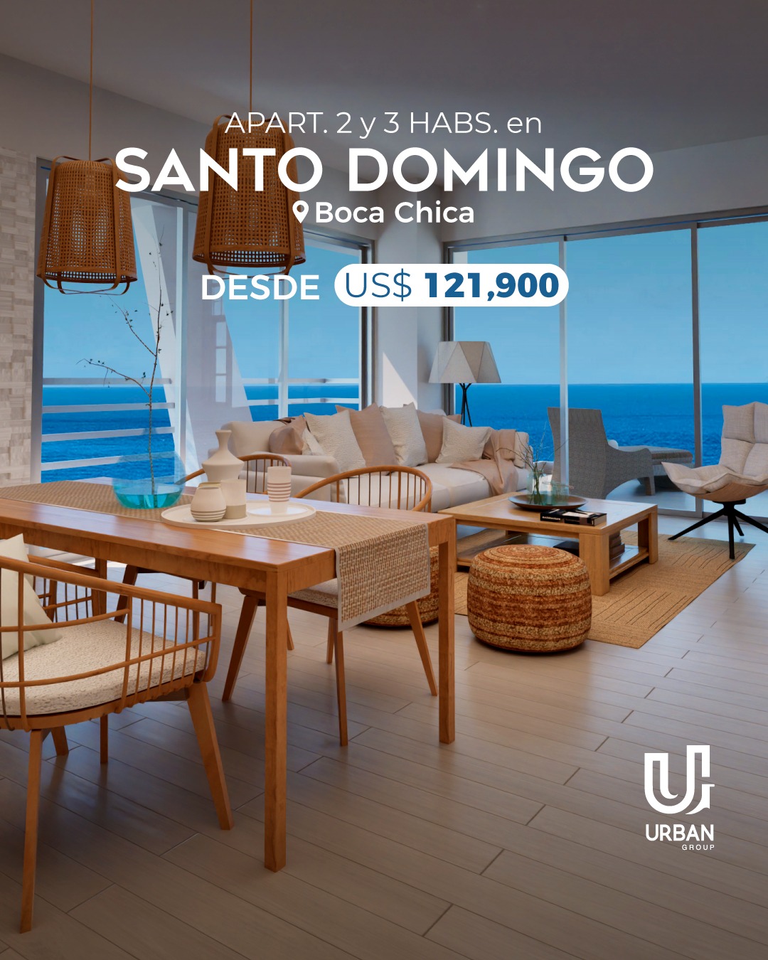 Apartamentos de 1 y 2 Habitaciones Frente al Mar en Boca Chica Foto 7276998-4.jpg