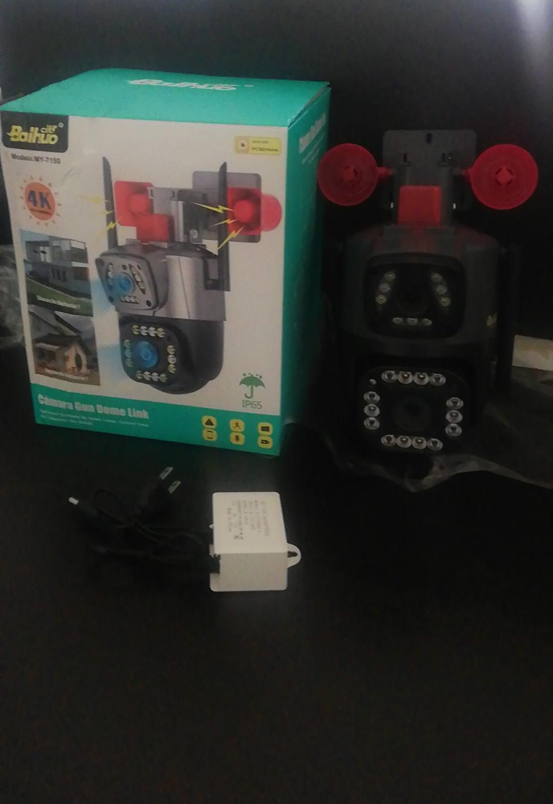 CAMARA WIFI DE EXTERIOR TIPO DOMO 360 CON ALARMA MY-7150 Foto 7277005-3.jpg