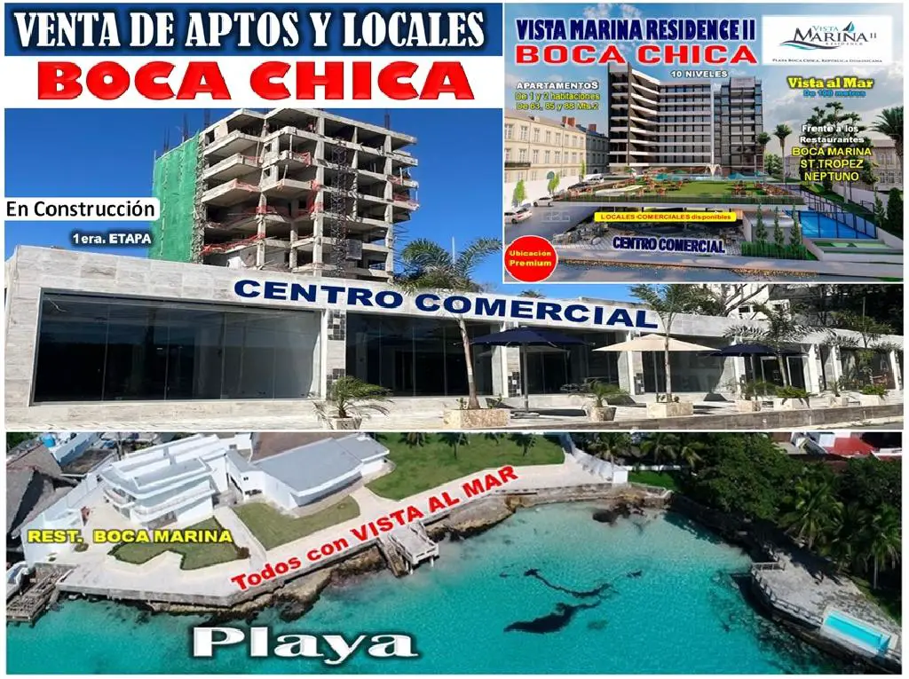 PROYECTO APTOS FRENTE AL MAR en BOCA CHICA a Pasos de los Principales  Foto 7277552-1.jpg