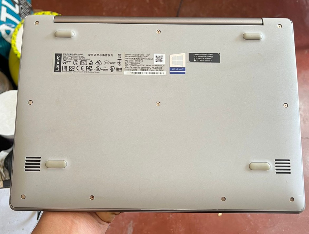 Mini Laptop Lenovo ideapad 11.6 ssd32gb extendible 2gb ram 1M Garantia Foto 7277586-3.jpg