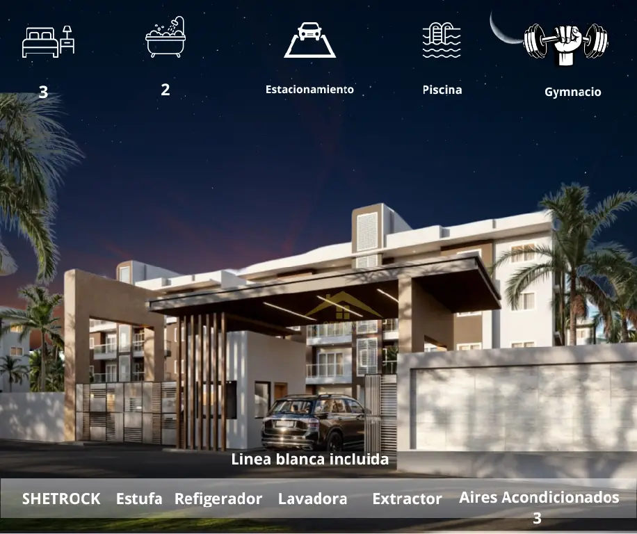 Apartamentos en exclusivo proyecto residencial en venta con Linea Blan Foto 7277602-1.jpg