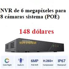 Nvr de 6 megapíxel con capacidad para 8 cámaras ip Foto 7277615-1.jpg
