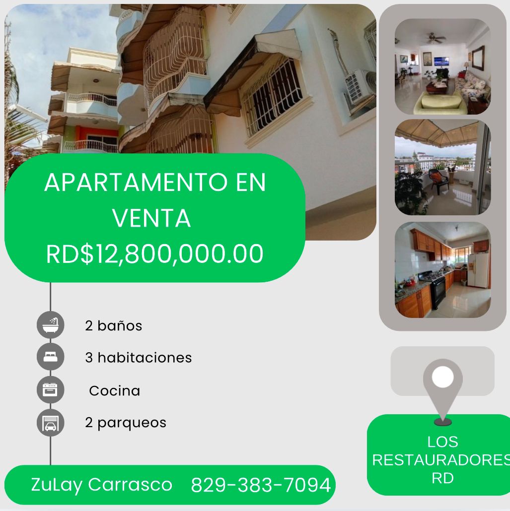 Venta de hermoso apartamento en Los Restauradores!  Foto 7277634-1.jpg