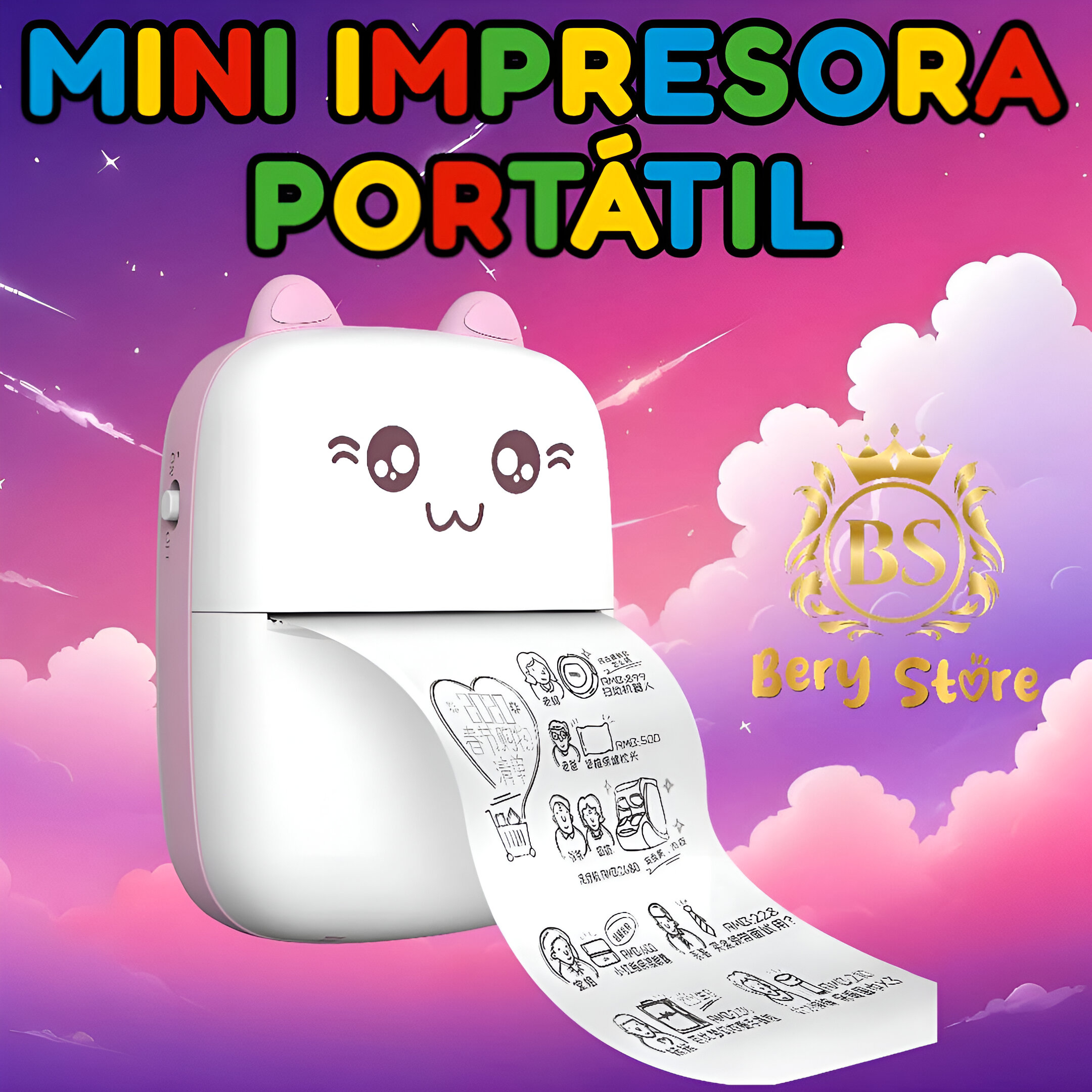 MINI IMPRESORA PORTATIL  MINI IMPRESORA TERMICA  MINI IMPRESORA TERMIC Foto 7278350-2.jpg