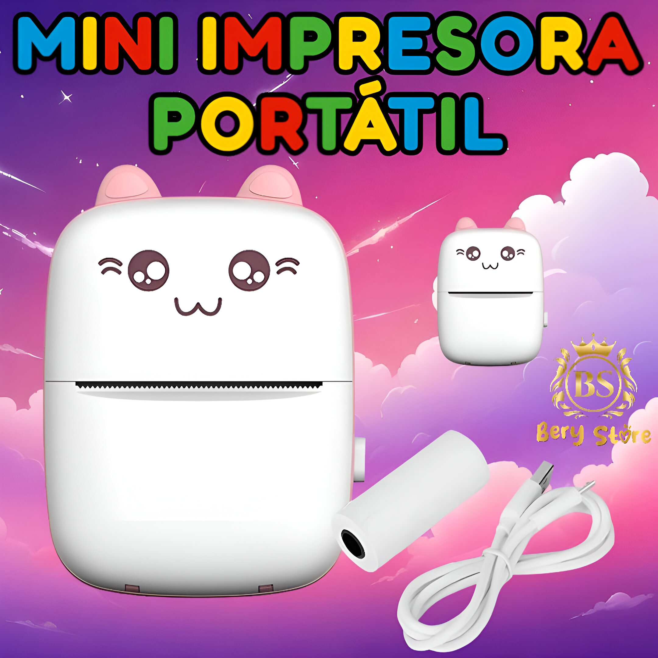 MINI IMPRESORA PORTATIL  MINI IMPRESORA TERMICA  MINI IMPRESORA TERMIC Foto 7278350-3.jpg