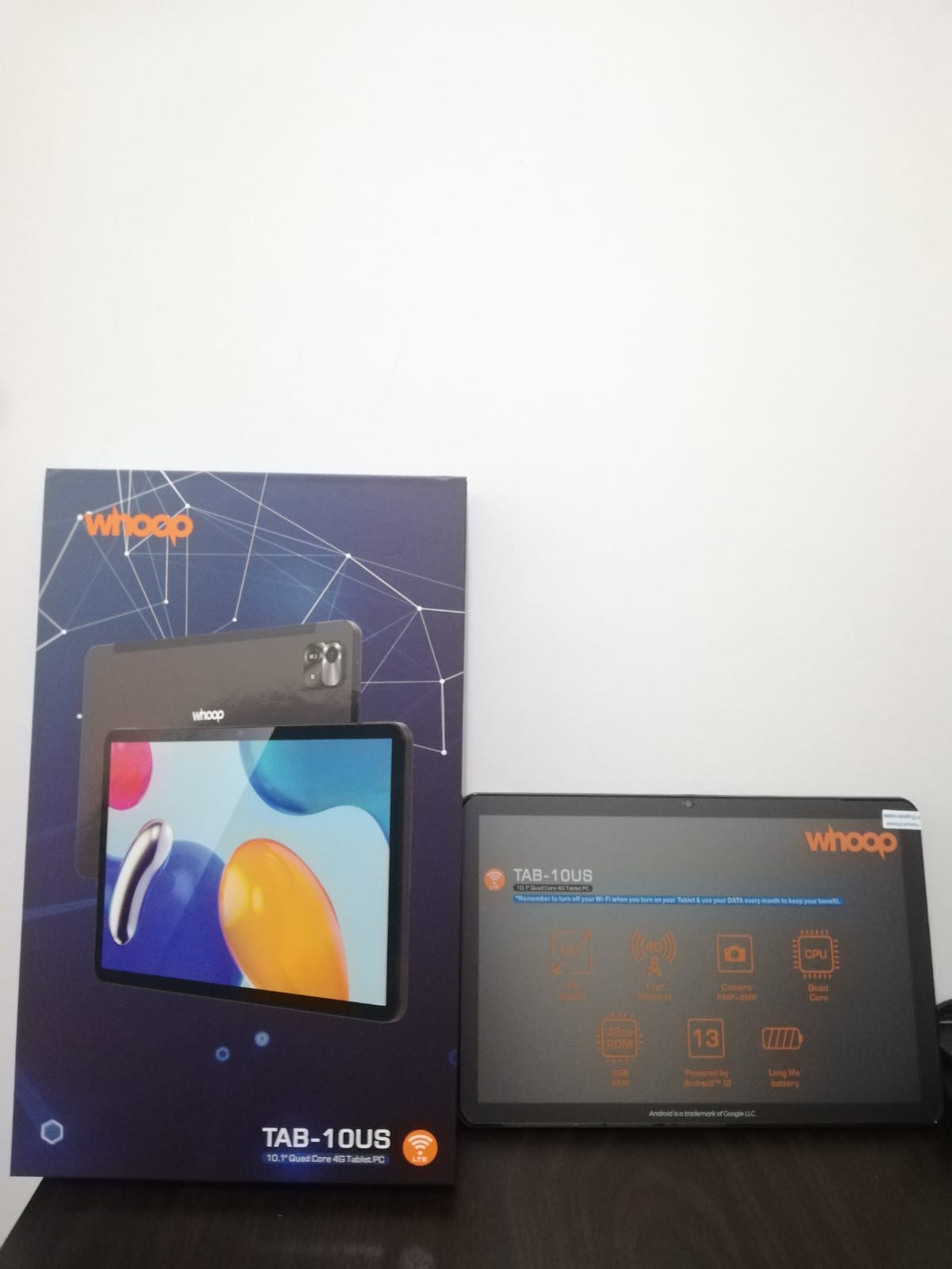 TABLET WHOOP 10.1 PULGADAS  Foto 7278639-2.jpg