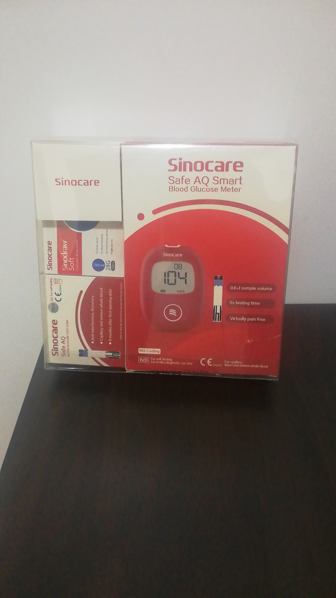 MEDIDOR DE GLUCOSA SINOCARE- BLOOD GLUCOSE METER GLUCOMETRO Foto 7278800-4.jpg