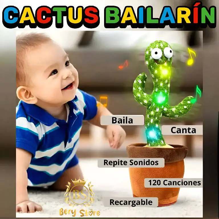CACTUS BAILARIN PARA BEBE  CACTUS QUE CANTA Y BAILA  CACTUS PARLANCHIN Foto 7278924-2.jpg