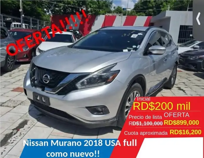 NISSAN MURANO 2018 AMERICANO RECIEN IMPORTADO Foto 7278948-1.jpg