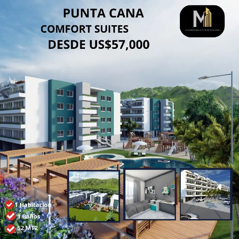 Vendo apartamento confort suite en Punta Cana Foto 7279432-1.jpg