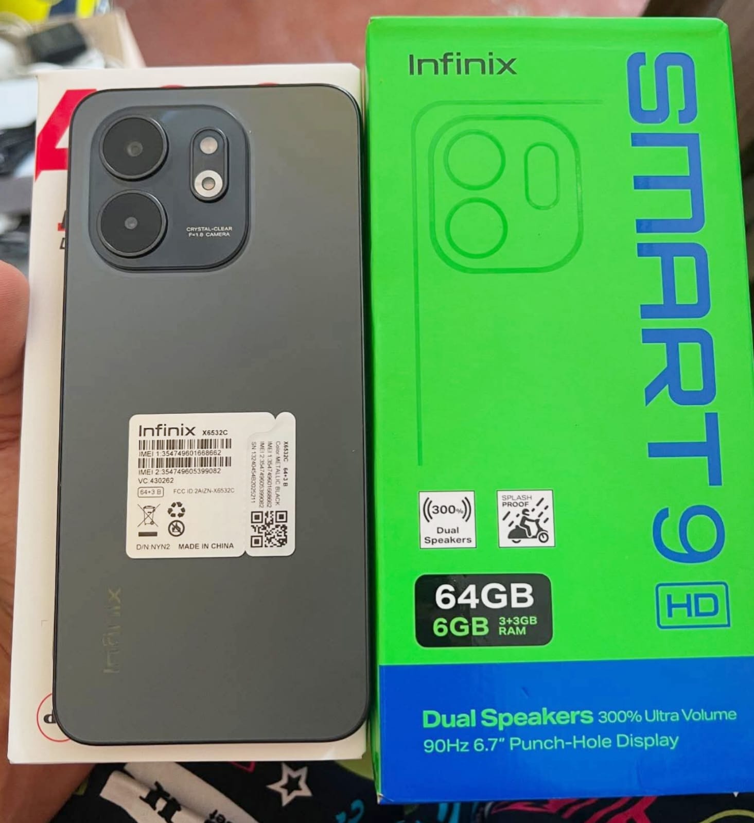 Infinix Smart 9HD 64gb 3gb3gb ram Dual Sim 1 Mes de Garantia Foto 7280522-1.jpg