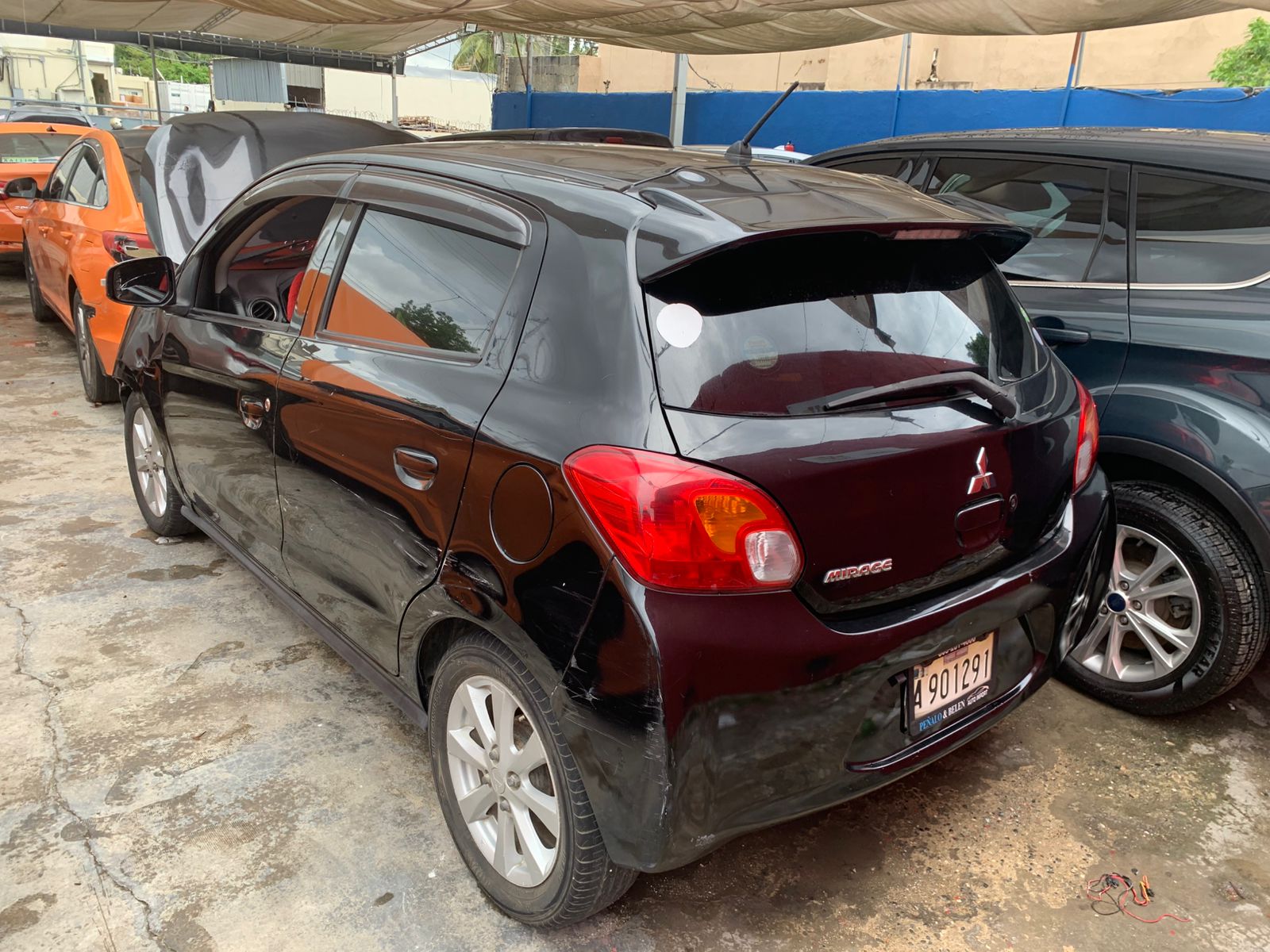 MISUBICHI MIRAGE NEGRO AÑO 2015 PLACA A901291 Foto 7280620-2.jpg