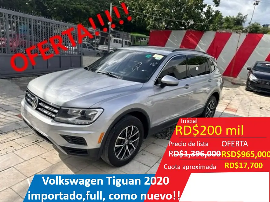 VOLKSWAGUER TIGUAN GRIS 2020 AMERICANO RECIEN IMPORTADO Foto 7280650-1.jpg