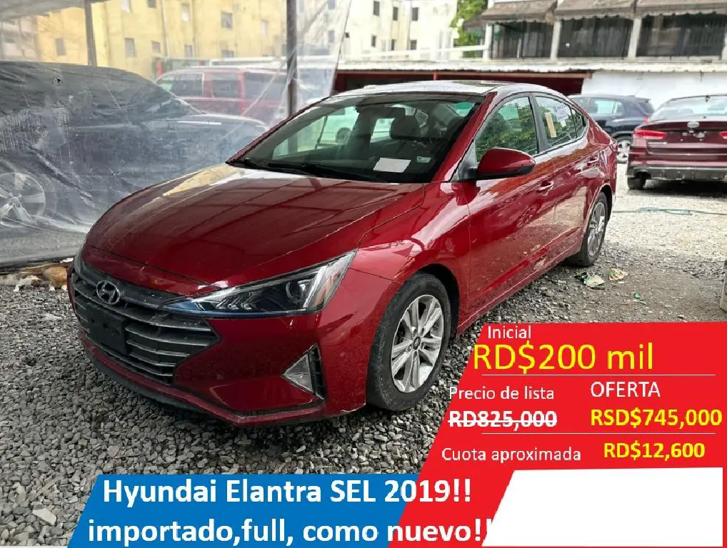 HYUNDAI ELANTRA 2019 AMERICANO RECIEN IMPORTADO!!! Foto 7280651-1.jpg