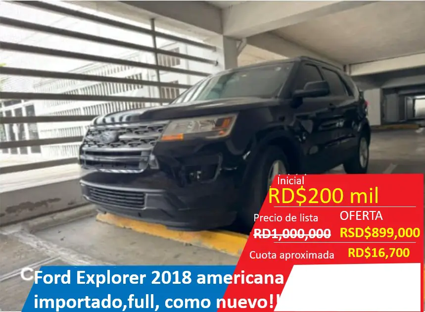 FORD EXPLORER 2018 RECIEN IMPORTADO!!! Foto 7280664-1.jpg