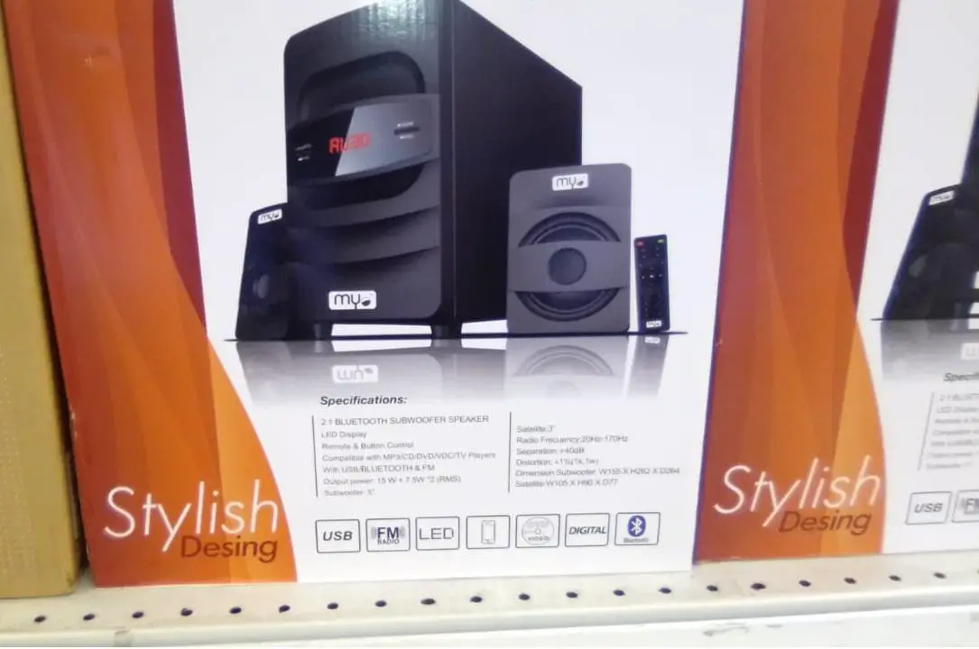 Bocinas Bluetooth Con Radio Stereo Foto 7280676-3.jpg
