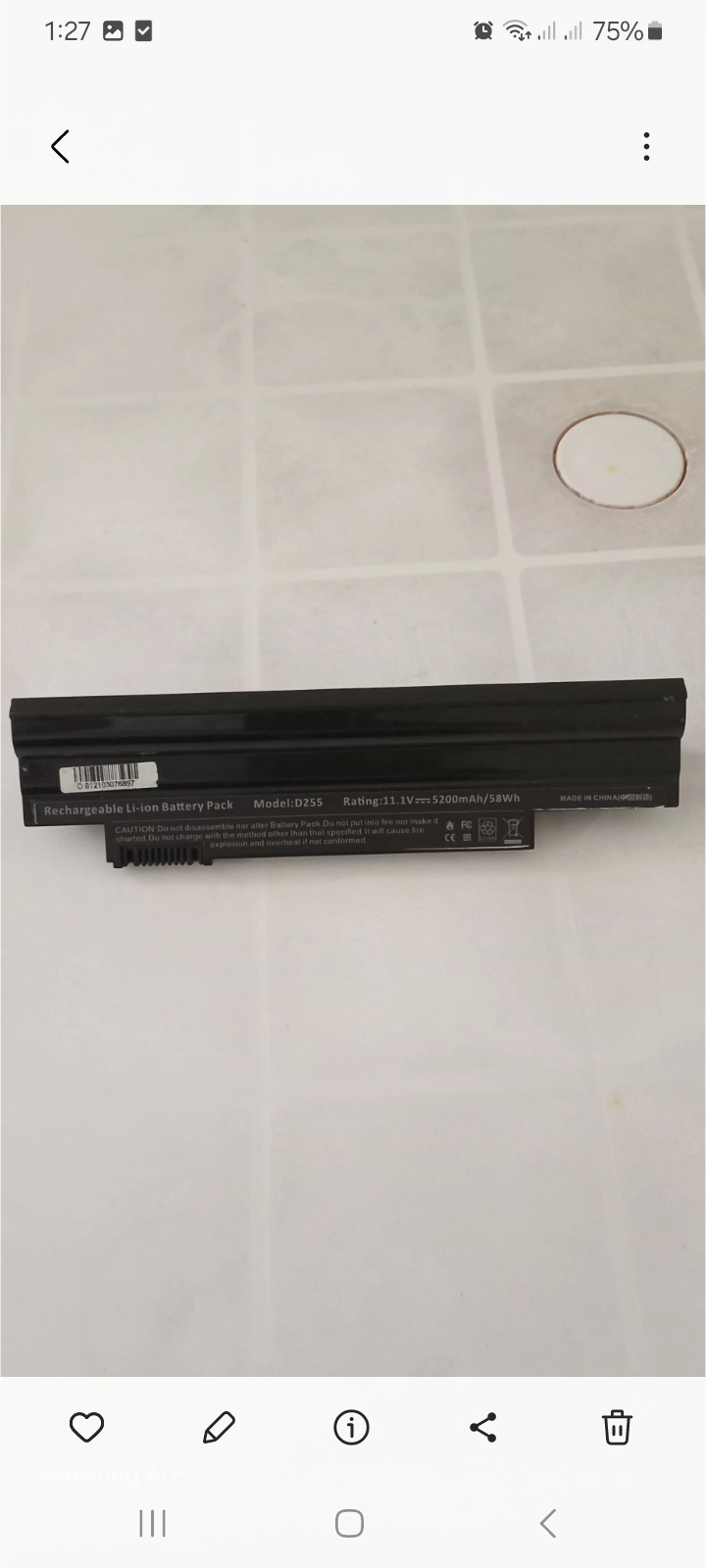 BATERA ACER ASPIRE ONE  en Santo Domingo DN Foto 7280919-2.jpg