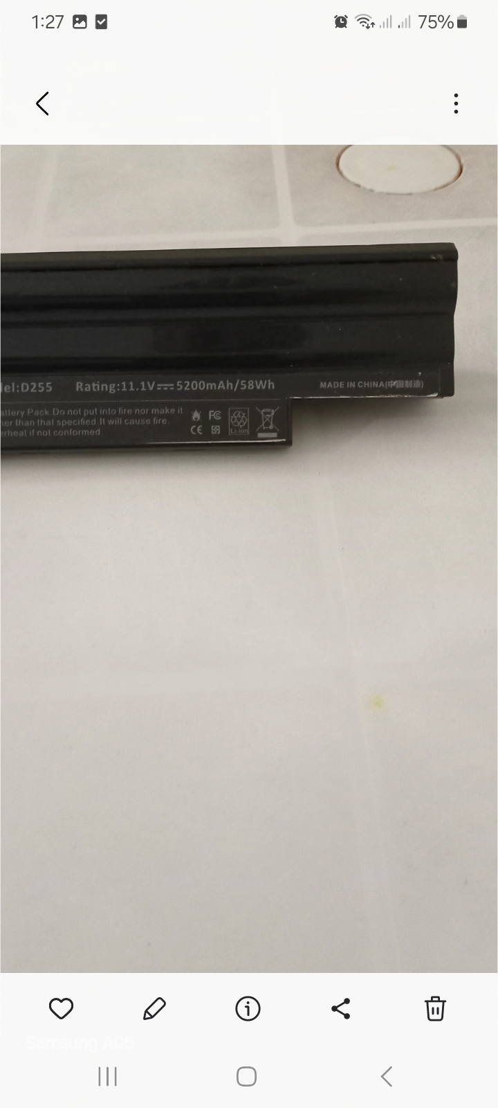 BATERA ACER ASPIRE ONE  en Santo Domingo DN Foto 7280919-3.jpg