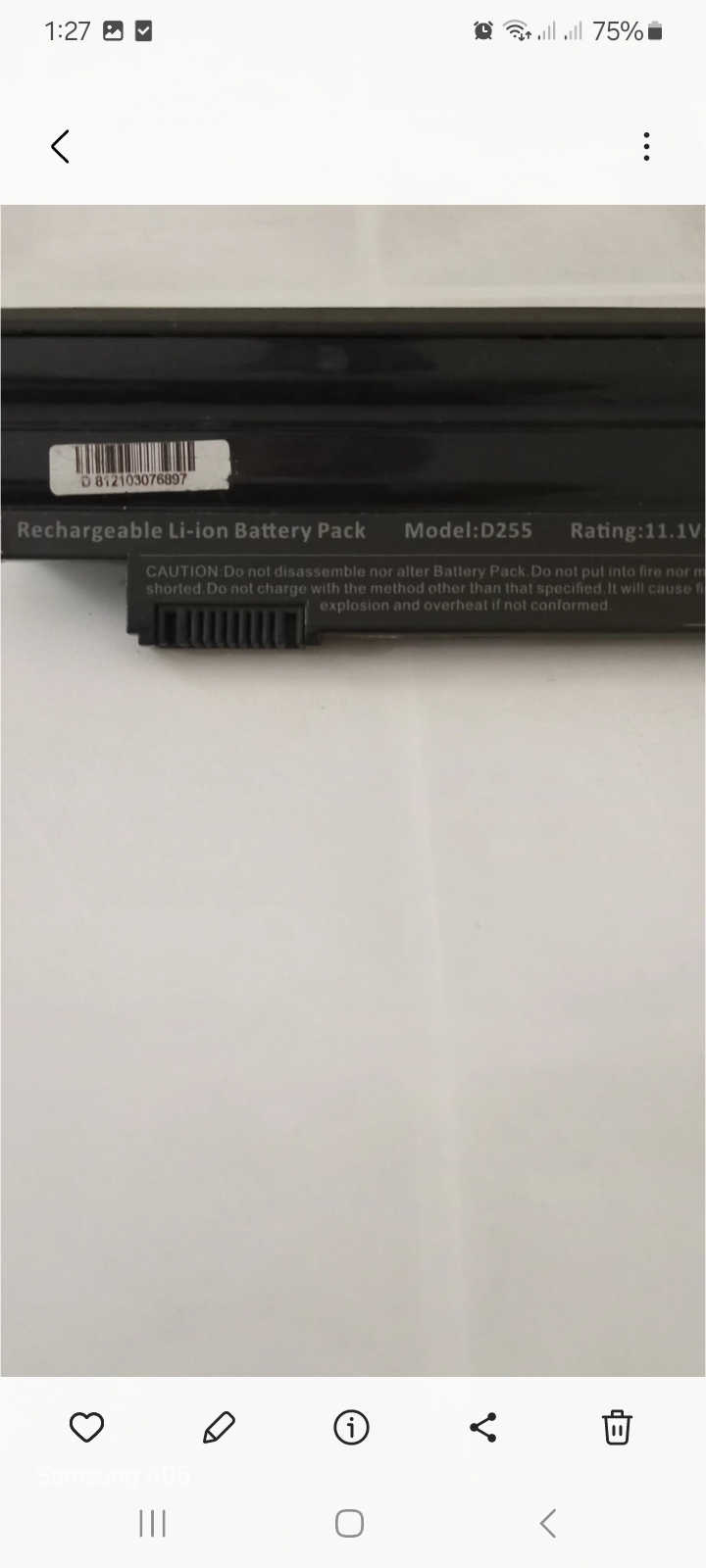 BATERA ACER ASPIRE ONE  en Santo Domingo DN Foto 7280919-4.jpg