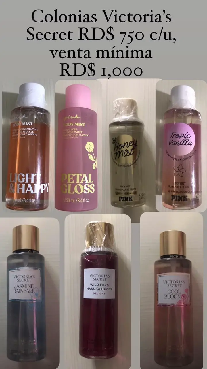 Colonias y cremas variadas Bath  Body Works Victoria’s Secret Pink Hap Foto 7280972-1.jpg