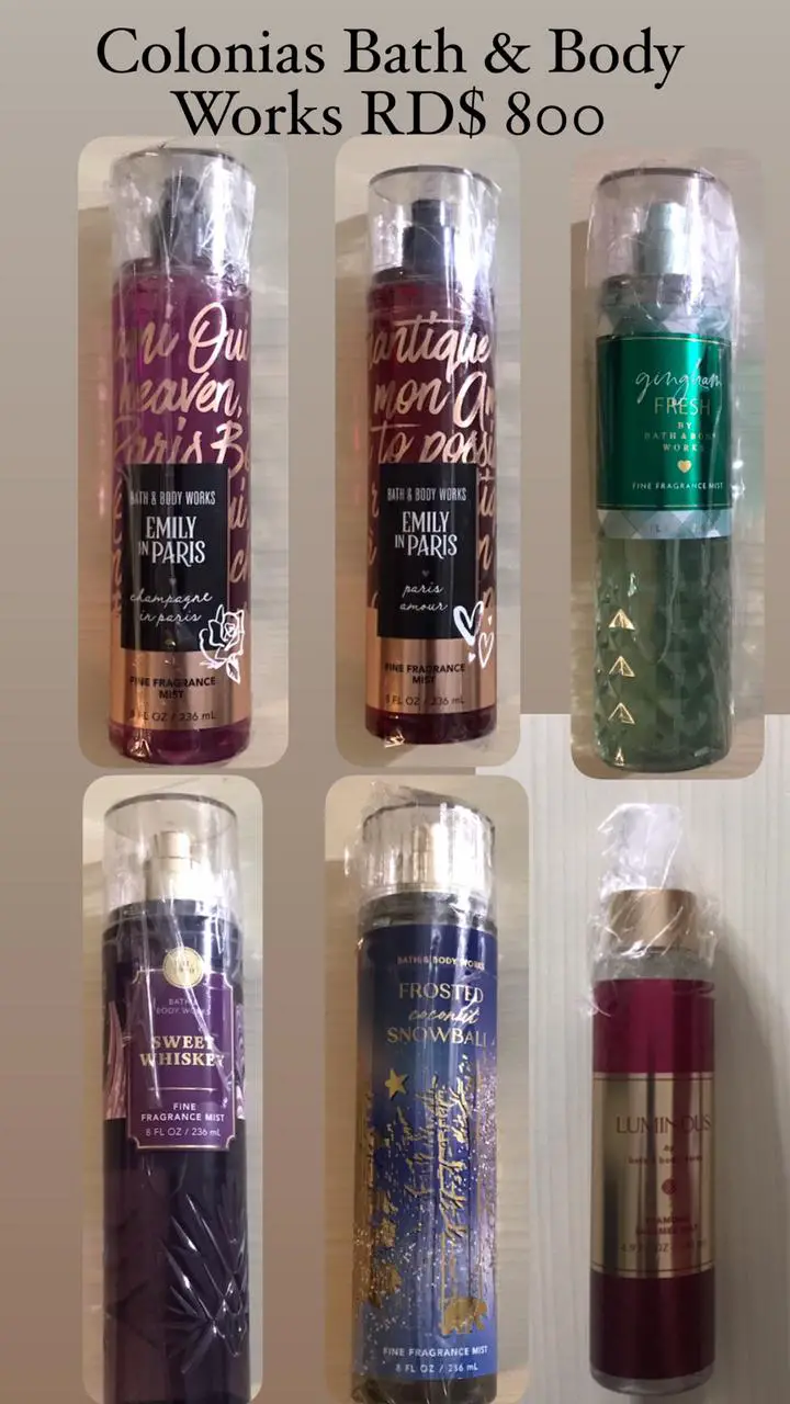 Colonias y cremas variadas Bath  Body Works Victoria’s Secret Pink Hap Foto 7280972-8.jpg