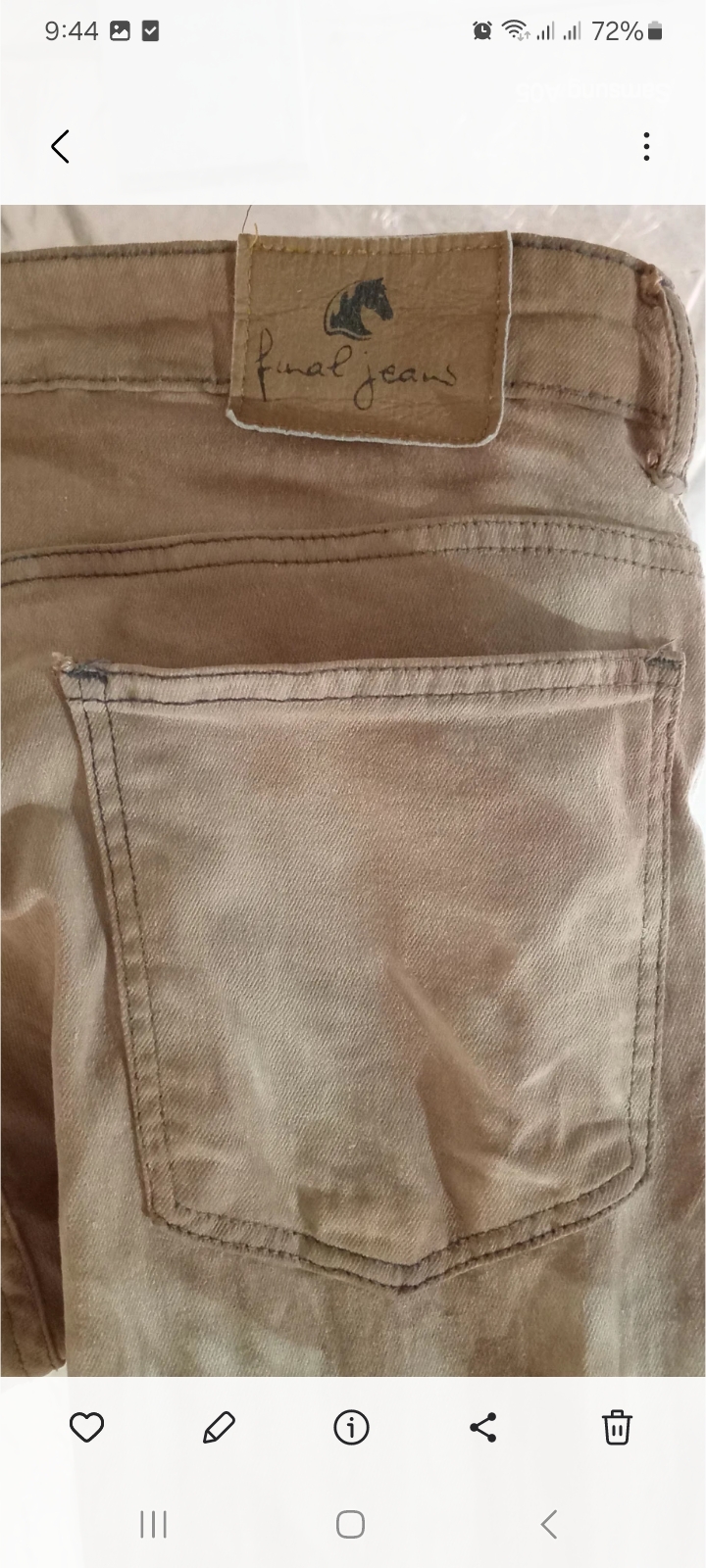 PANTALON 34 CINTURA PEPE JEAN  Foto 7281040-2.jpg