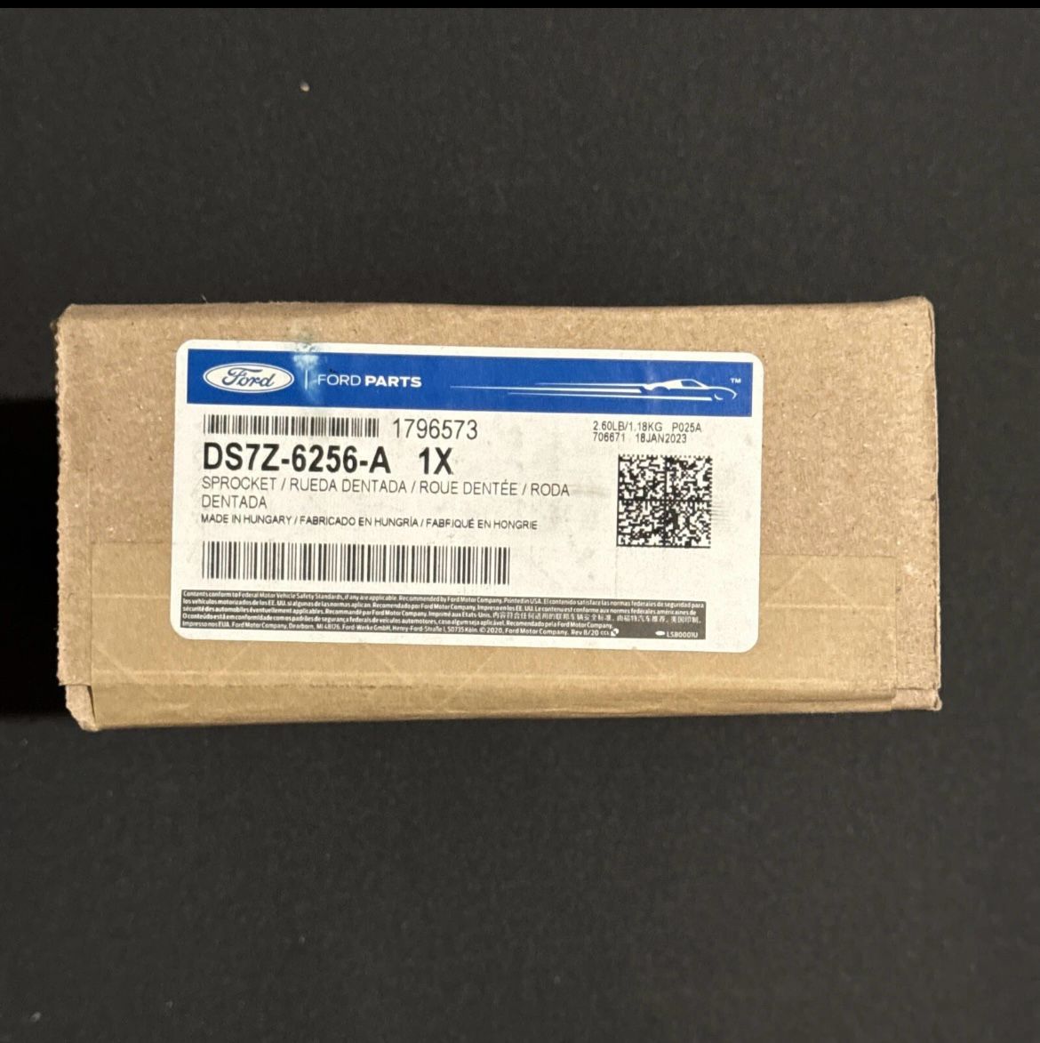 PIÑÓN DE LEVA DE ADMISIÓN FORD OEM - ORIGINAL DS7Z6256A Foto 7281144-3.jpg