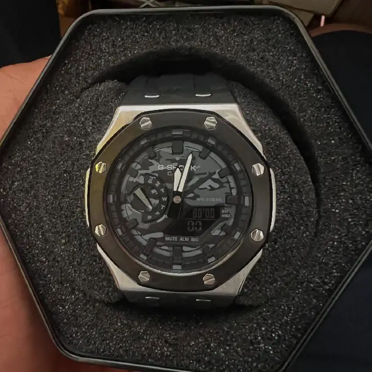 CASIO G-SHOCK Octagonal Luz led Doble hora 1Mes de Garantia Foto 7281715-1.jpg
