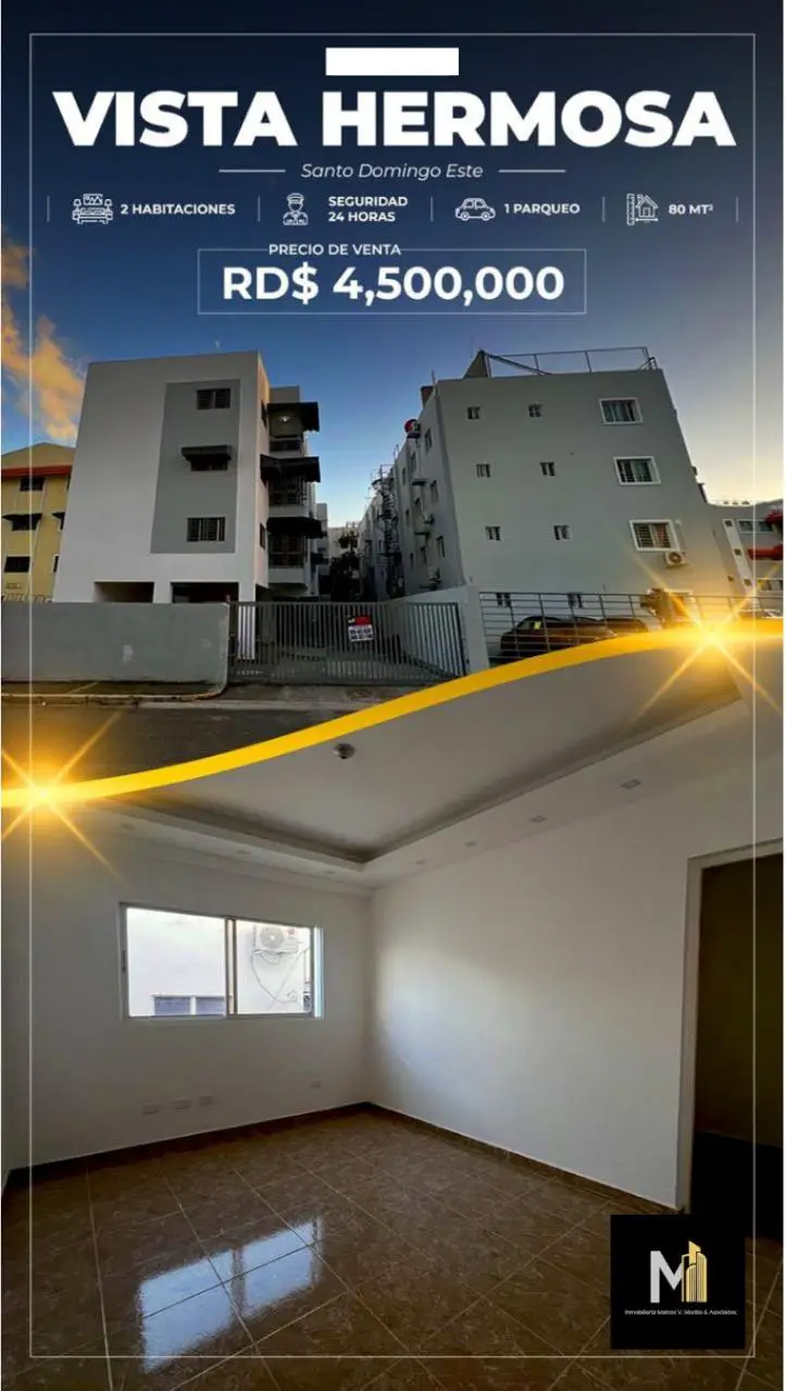Vendo apartamento en Vista Hermosa Santo domingo este  Foto 7281789-1.jpg